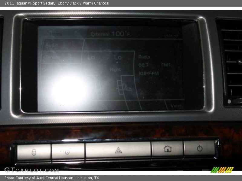 Ebony Black / Warm Charcoal 2011 Jaguar XF Sport Sedan