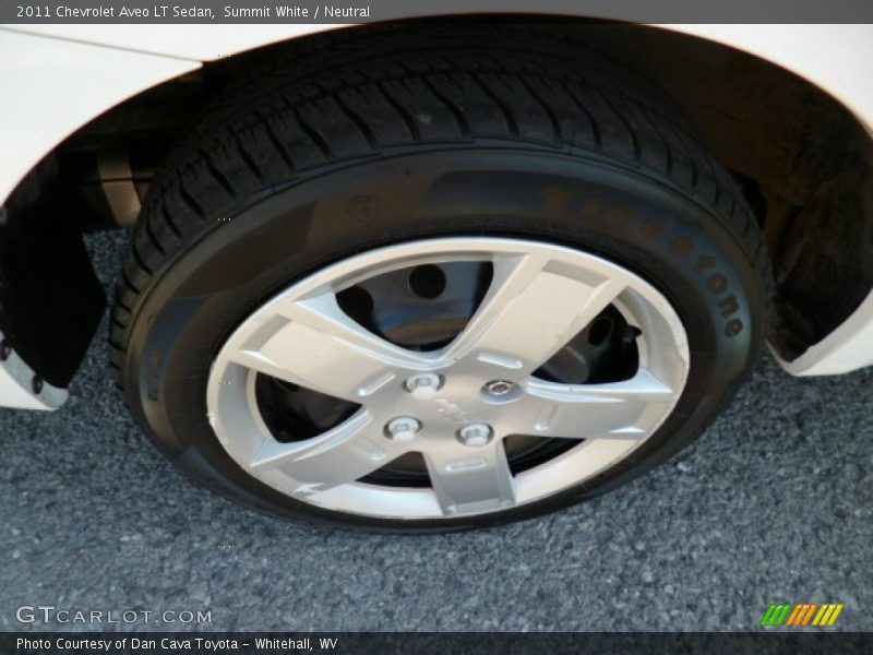 Summit White / Neutral 2011 Chevrolet Aveo LT Sedan