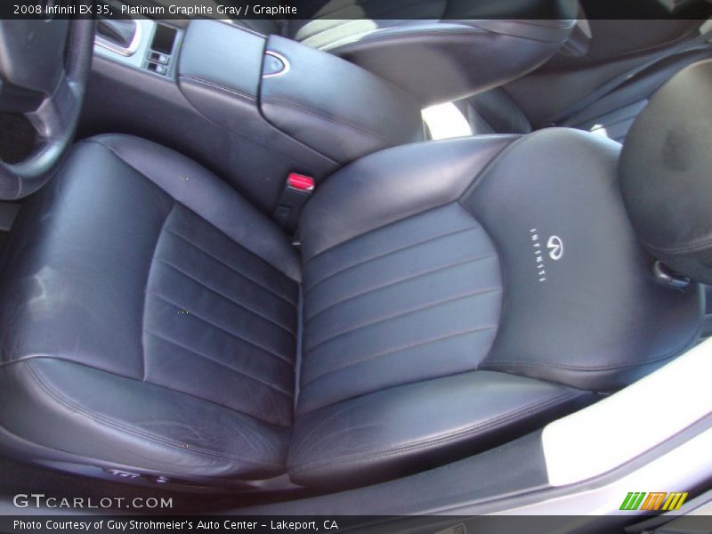 Platinum Graphite Gray / Graphite 2008 Infiniti EX 35