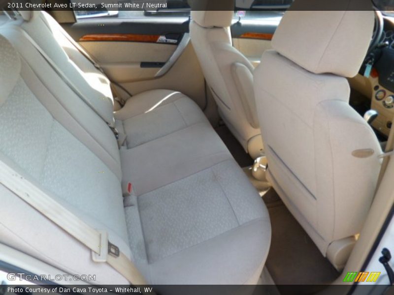 Summit White / Neutral 2011 Chevrolet Aveo LT Sedan