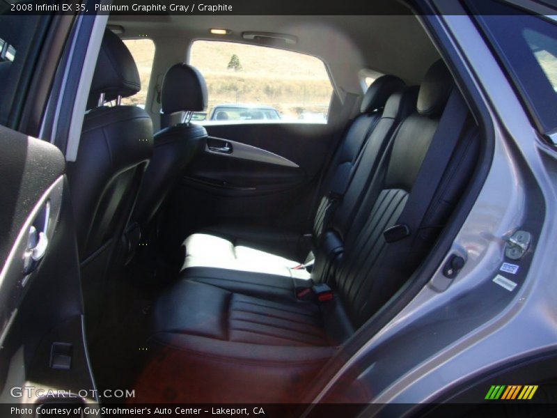 Platinum Graphite Gray / Graphite 2008 Infiniti EX 35