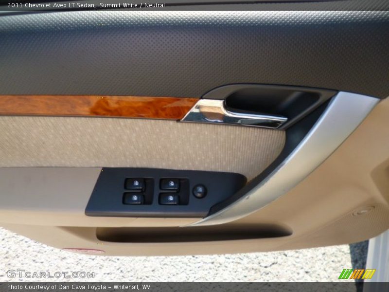 Summit White / Neutral 2011 Chevrolet Aveo LT Sedan