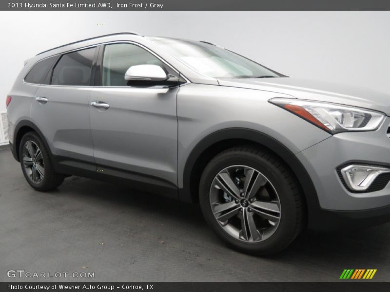 Iron Frost / Gray 2013 Hyundai Santa Fe Limited AWD