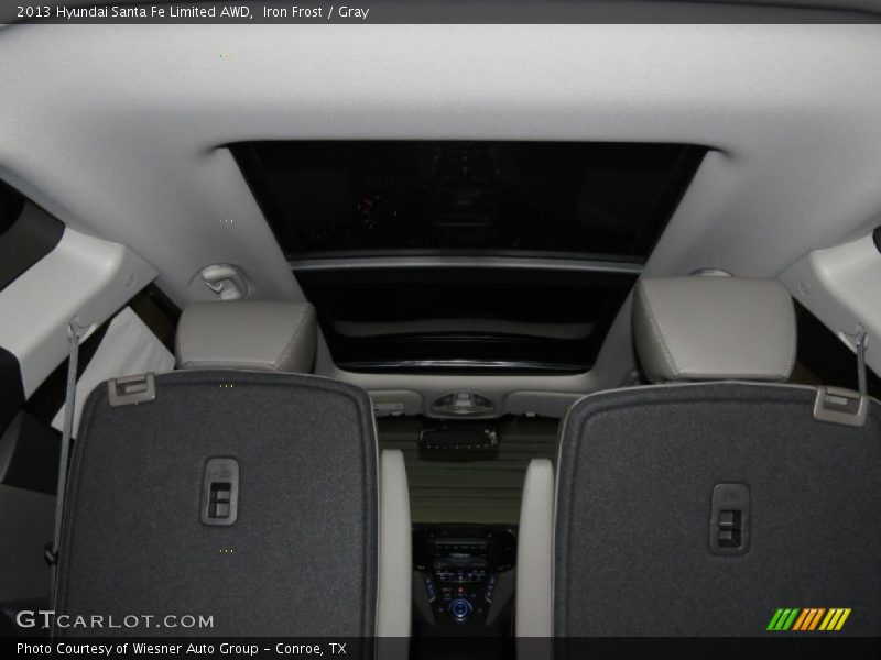 Iron Frost / Gray 2013 Hyundai Santa Fe Limited AWD