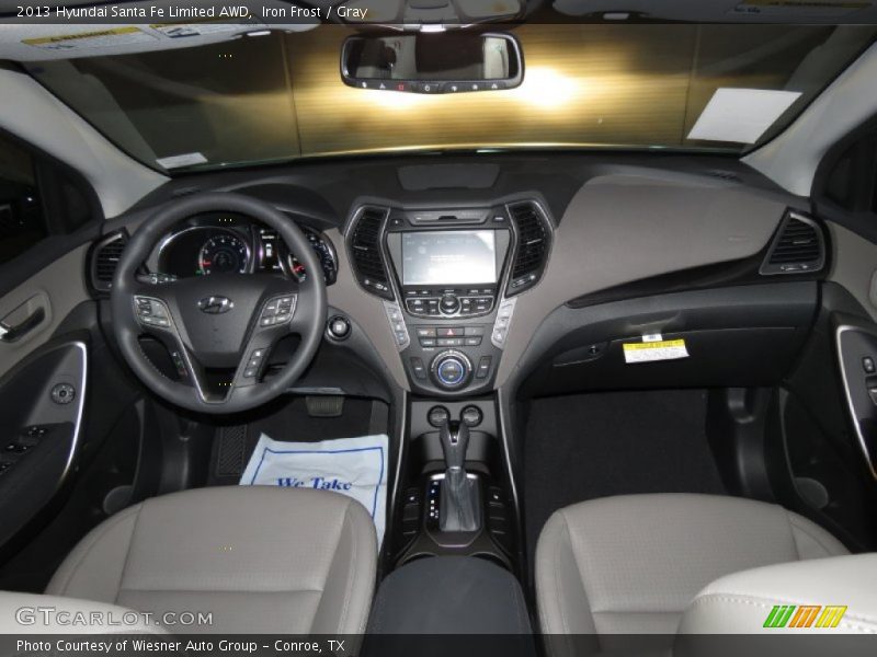 Iron Frost / Gray 2013 Hyundai Santa Fe Limited AWD
