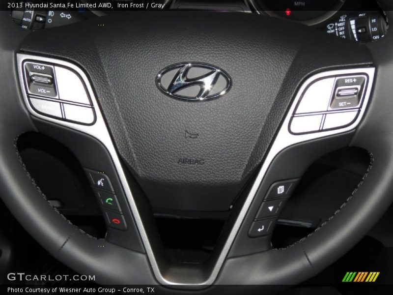 Controls of 2013 Santa Fe Limited AWD