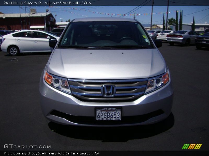 Alabaster Silver Metallic / Gray 2011 Honda Odyssey LX