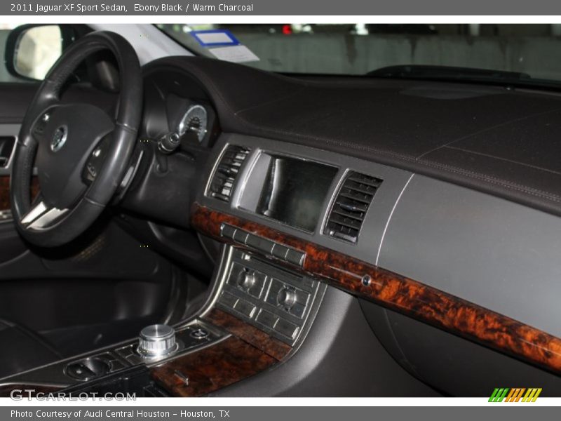 Ebony Black / Warm Charcoal 2011 Jaguar XF Sport Sedan