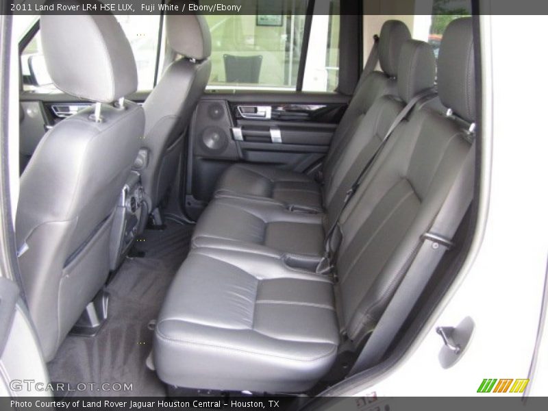 Fuji White / Ebony/Ebony 2011 Land Rover LR4 HSE LUX