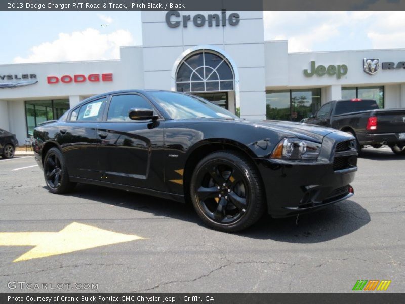 Pitch Black / Black 2013 Dodge Charger R/T Road & Track