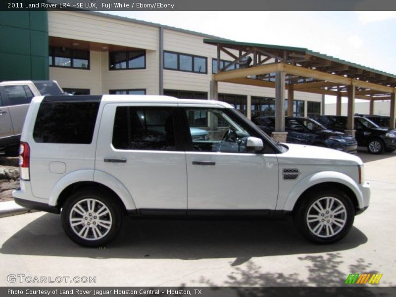 Fuji White / Ebony/Ebony 2011 Land Rover LR4 HSE LUX