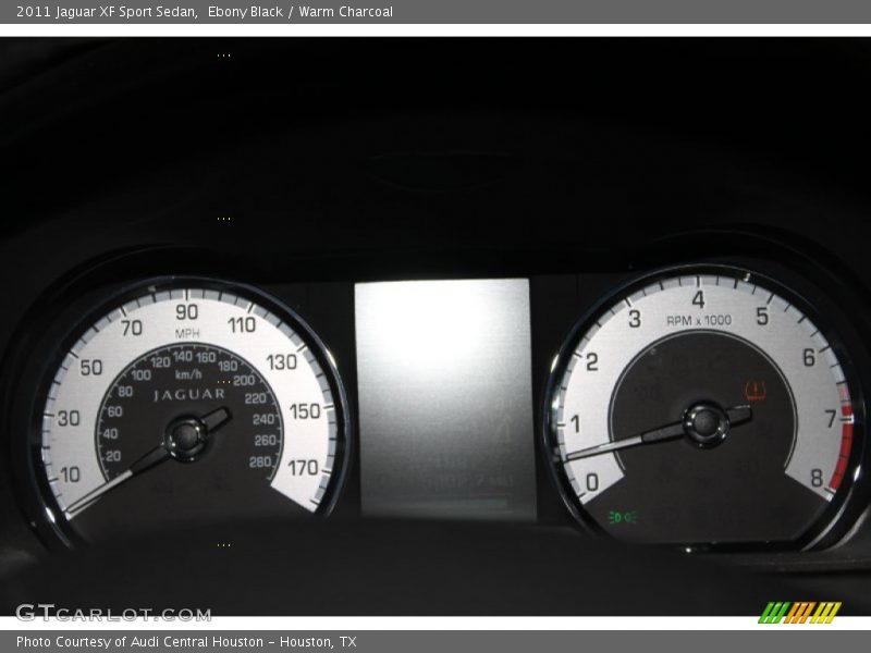 Ebony Black / Warm Charcoal 2011 Jaguar XF Sport Sedan