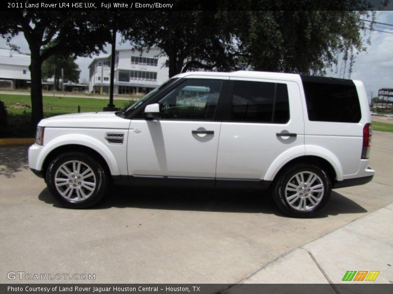 Fuji White / Ebony/Ebony 2011 Land Rover LR4 HSE LUX