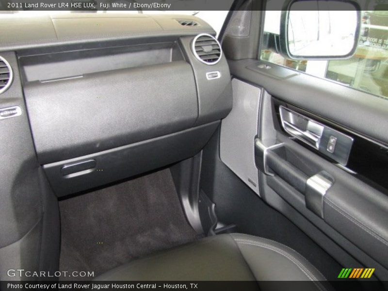Fuji White / Ebony/Ebony 2011 Land Rover LR4 HSE LUX