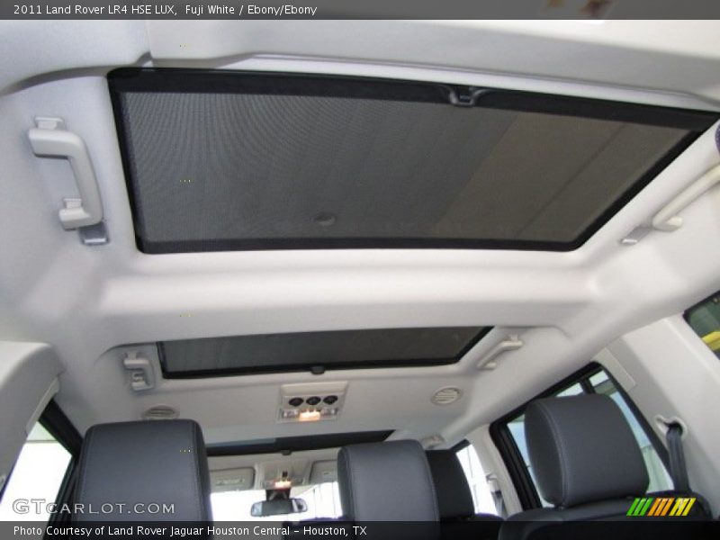 Fuji White / Ebony/Ebony 2011 Land Rover LR4 HSE LUX