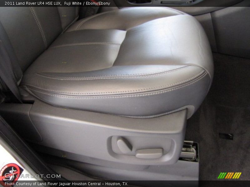 Fuji White / Ebony/Ebony 2011 Land Rover LR4 HSE LUX