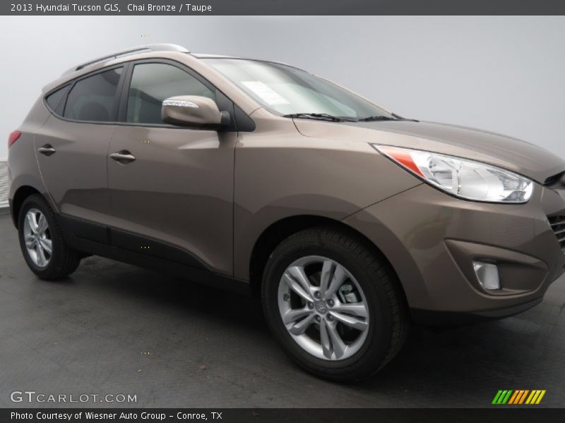 Chai Bronze / Taupe 2013 Hyundai Tucson GLS