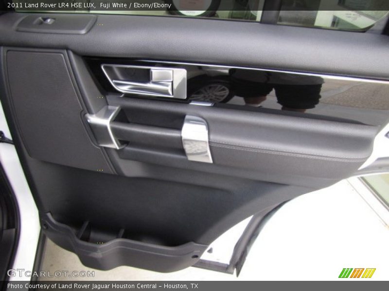 Fuji White / Ebony/Ebony 2011 Land Rover LR4 HSE LUX