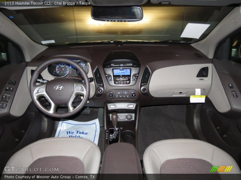 Chai Bronze / Taupe 2013 Hyundai Tucson GLS