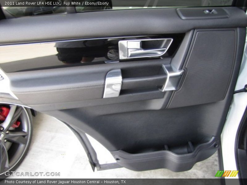 Fuji White / Ebony/Ebony 2011 Land Rover LR4 HSE LUX