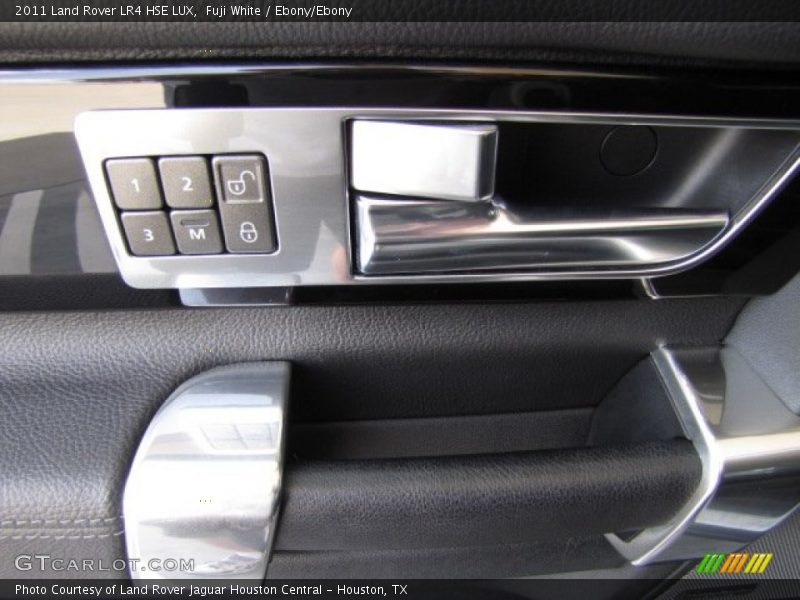 Fuji White / Ebony/Ebony 2011 Land Rover LR4 HSE LUX