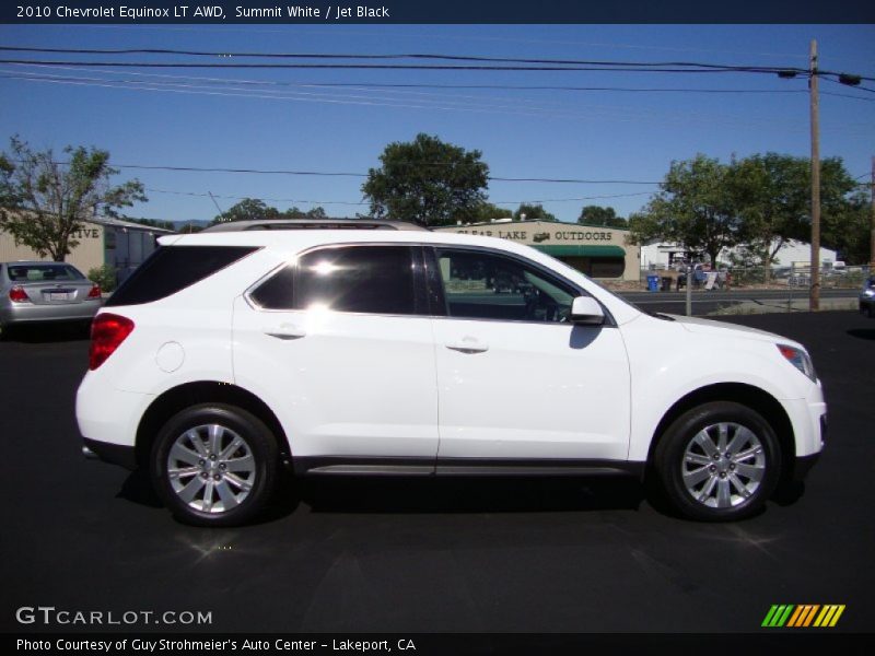 Summit White / Jet Black 2010 Chevrolet Equinox LT AWD