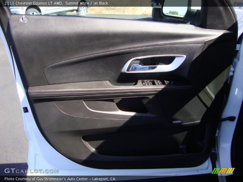 Summit White / Jet Black 2010 Chevrolet Equinox LT AWD