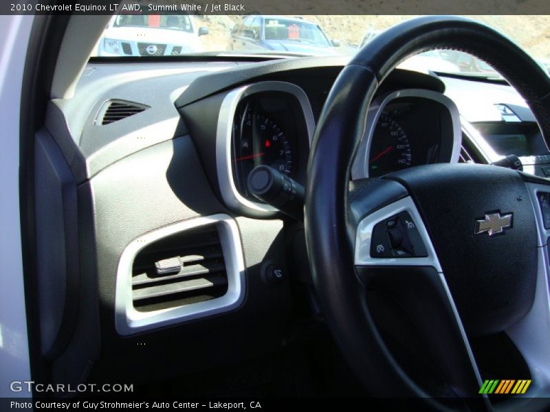 Summit White / Jet Black 2010 Chevrolet Equinox LT AWD