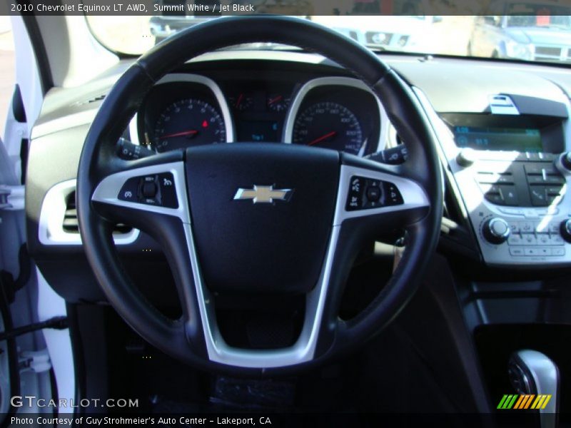 Summit White / Jet Black 2010 Chevrolet Equinox LT AWD