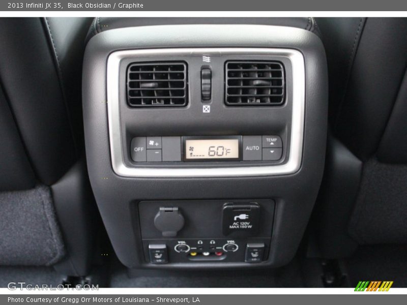 Black Obsidian / Graphite 2013 Infiniti JX 35