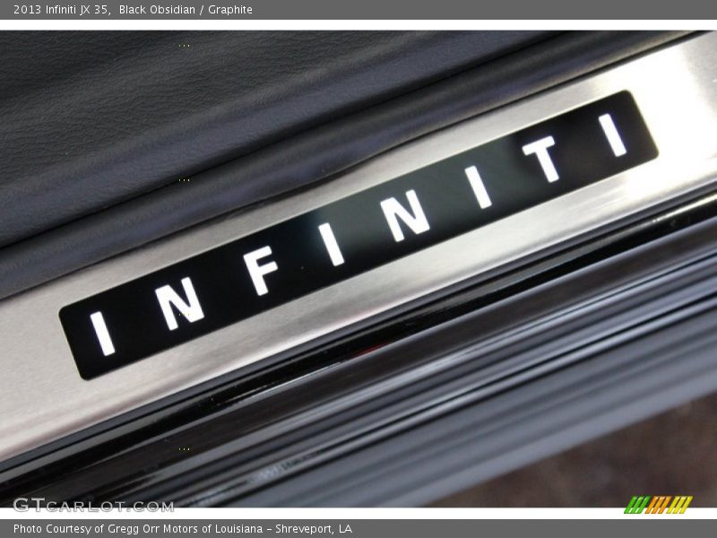 Black Obsidian / Graphite 2013 Infiniti JX 35