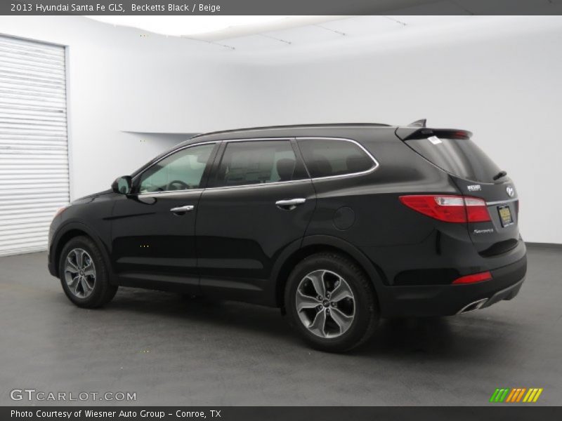 Becketts Black / Beige 2013 Hyundai Santa Fe GLS