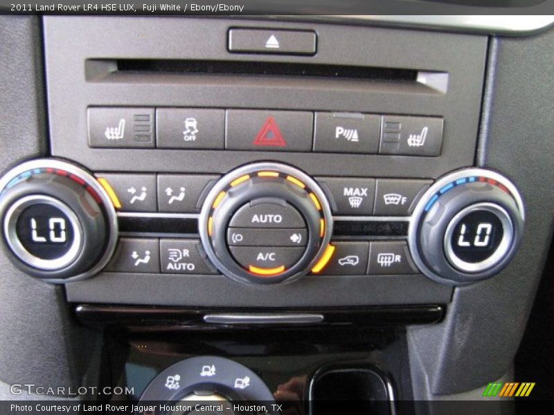 Fuji White / Ebony/Ebony 2011 Land Rover LR4 HSE LUX