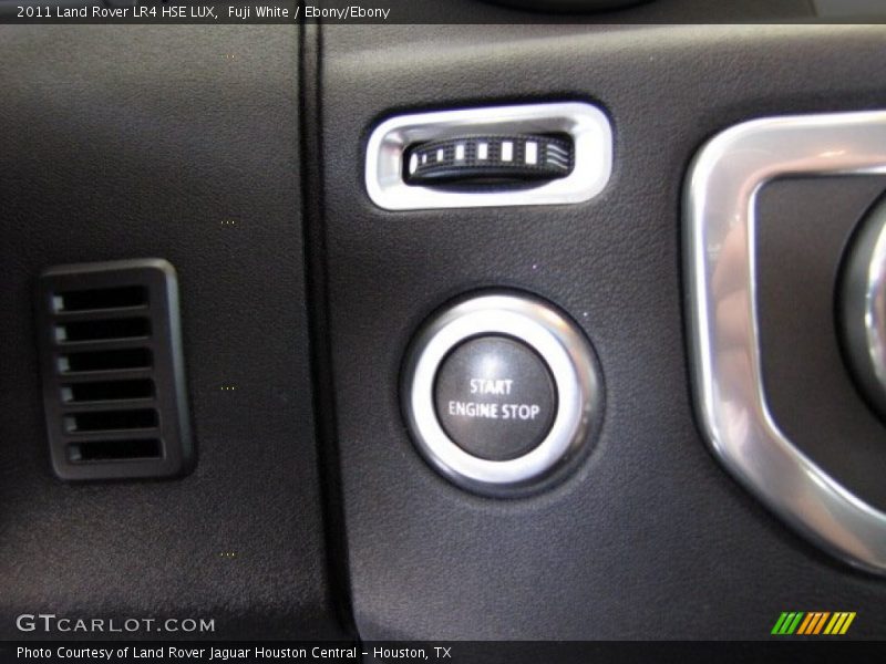 Fuji White / Ebony/Ebony 2011 Land Rover LR4 HSE LUX