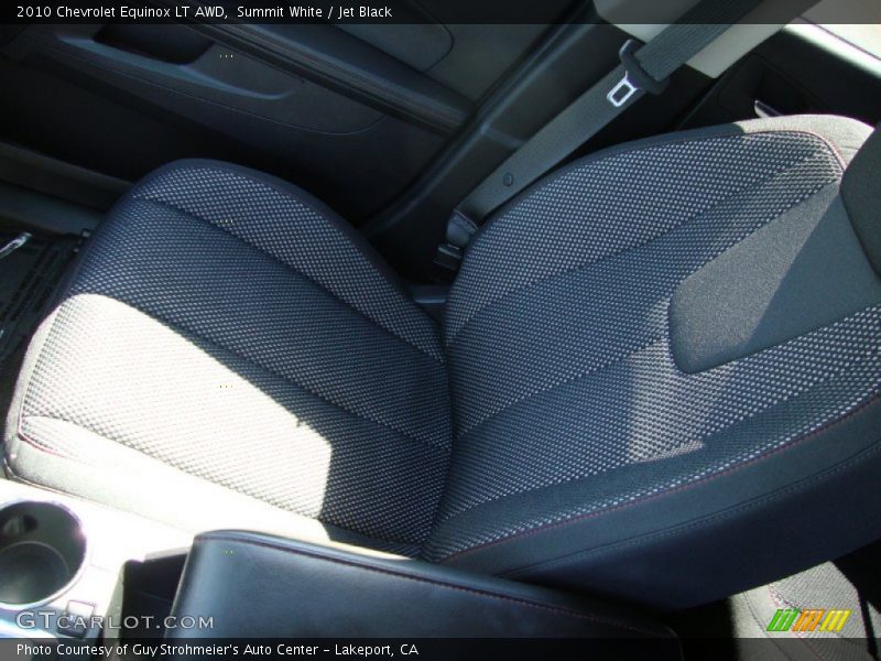 Summit White / Jet Black 2010 Chevrolet Equinox LT AWD