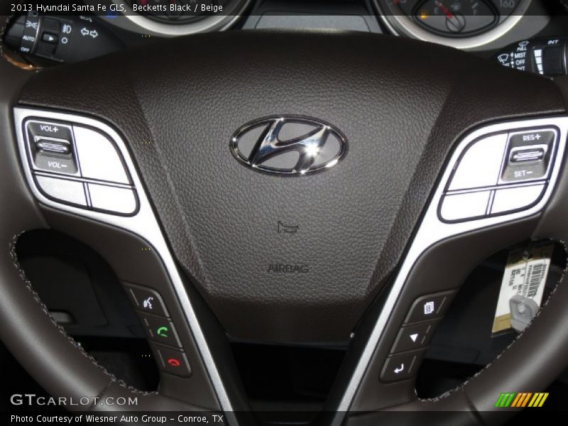 Becketts Black / Beige 2013 Hyundai Santa Fe GLS