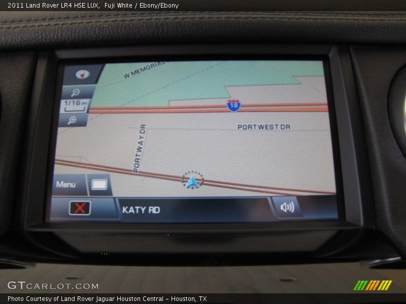 Fuji White / Ebony/Ebony 2011 Land Rover LR4 HSE LUX