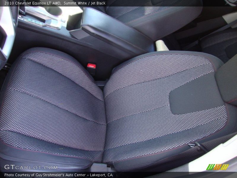 Summit White / Jet Black 2010 Chevrolet Equinox LT AWD
