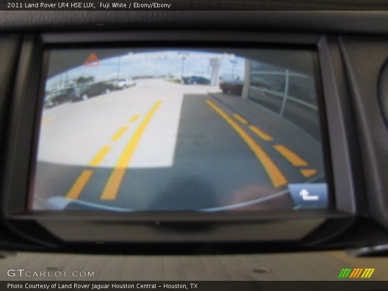 Fuji White / Ebony/Ebony 2011 Land Rover LR4 HSE LUX