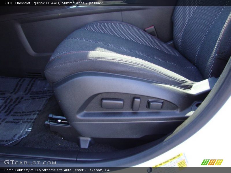 Summit White / Jet Black 2010 Chevrolet Equinox LT AWD