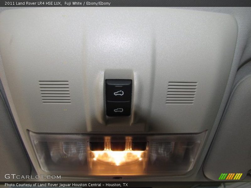 Fuji White / Ebony/Ebony 2011 Land Rover LR4 HSE LUX