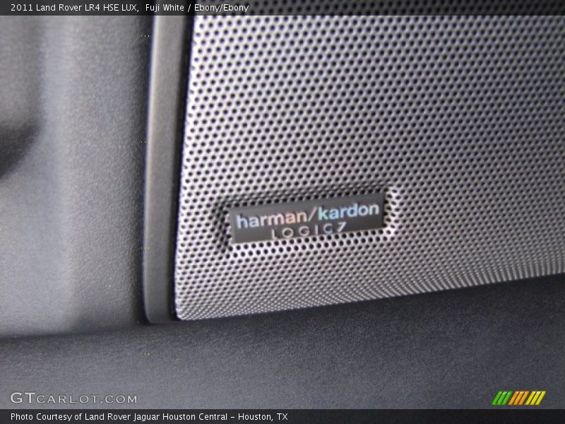 Fuji White / Ebony/Ebony 2011 Land Rover LR4 HSE LUX