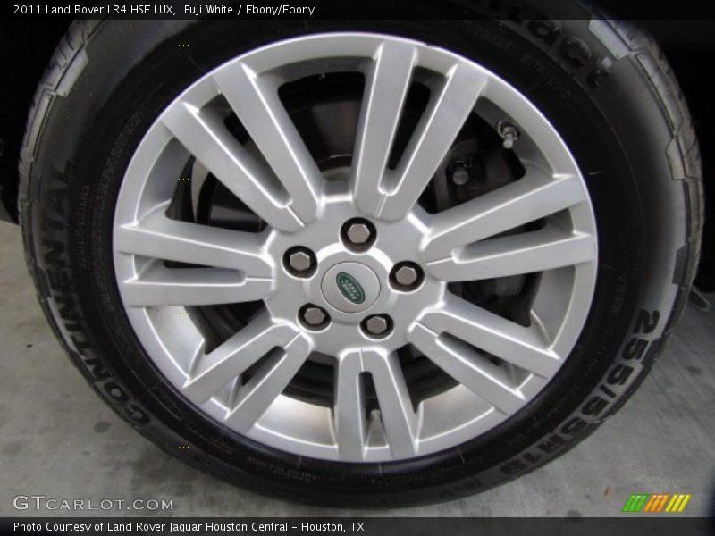 Fuji White / Ebony/Ebony 2011 Land Rover LR4 HSE LUX