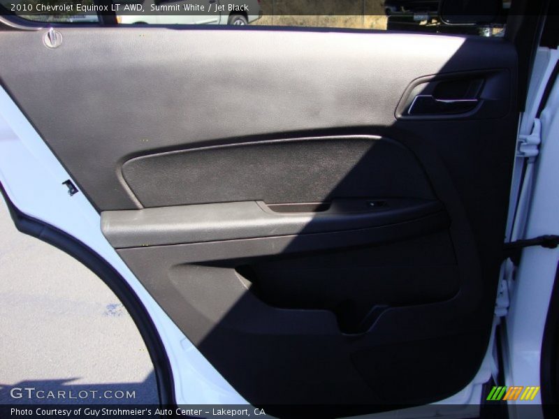 Summit White / Jet Black 2010 Chevrolet Equinox LT AWD