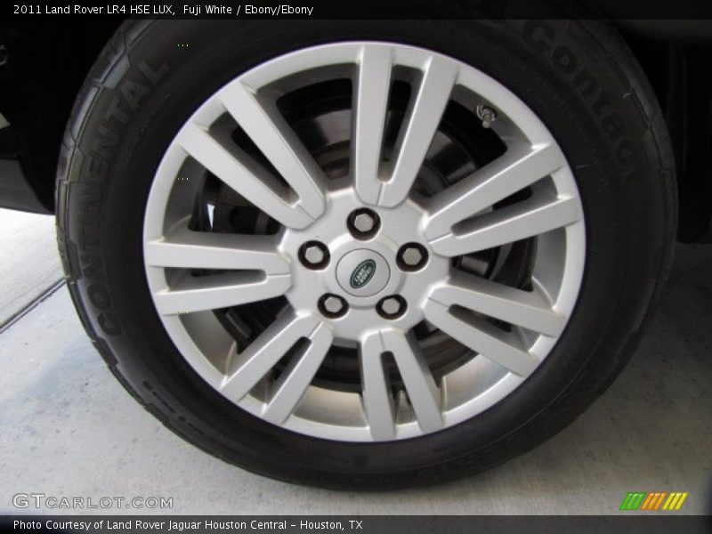 Fuji White / Ebony/Ebony 2011 Land Rover LR4 HSE LUX