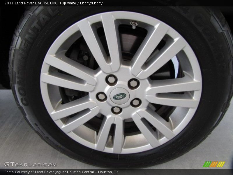 Fuji White / Ebony/Ebony 2011 Land Rover LR4 HSE LUX