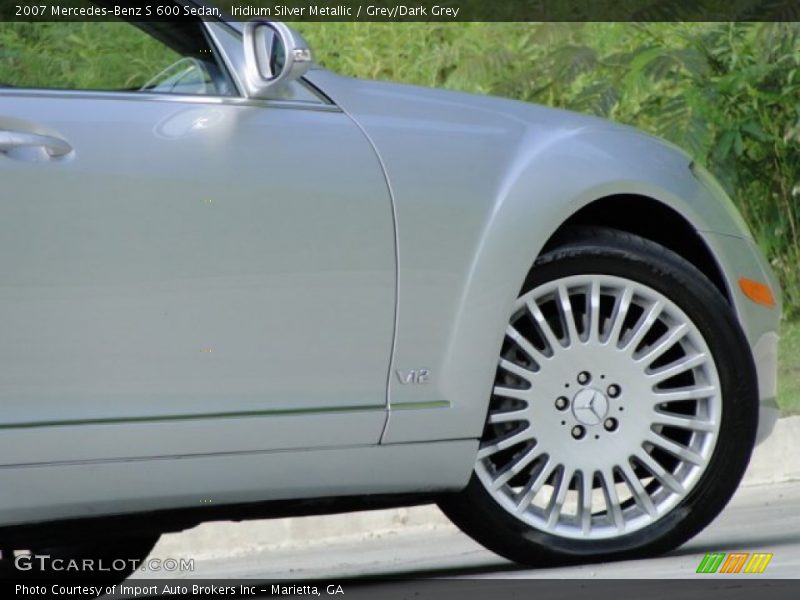  2007 S 600 Sedan Wheel