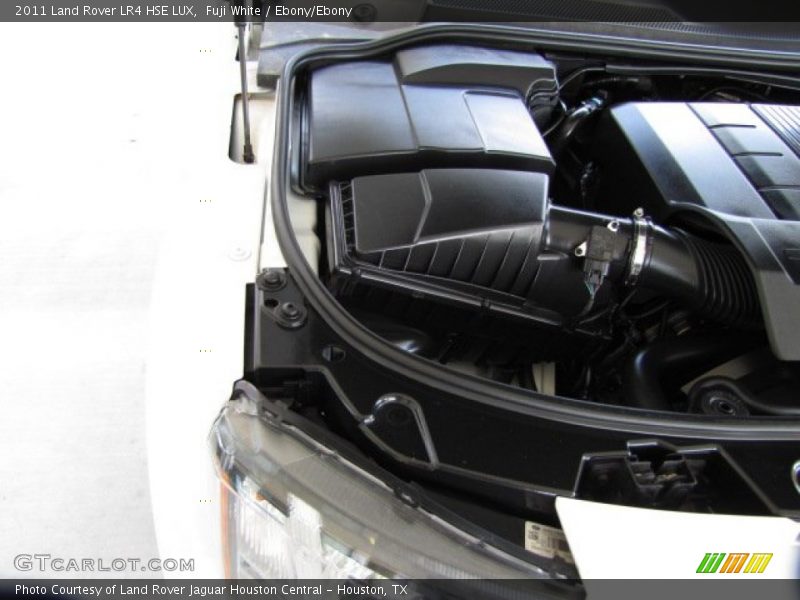 Fuji White / Ebony/Ebony 2011 Land Rover LR4 HSE LUX