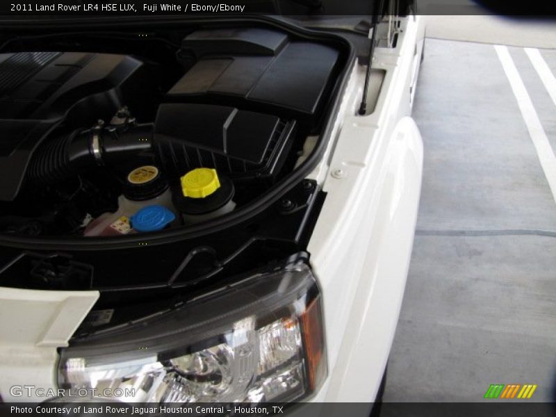 Fuji White / Ebony/Ebony 2011 Land Rover LR4 HSE LUX