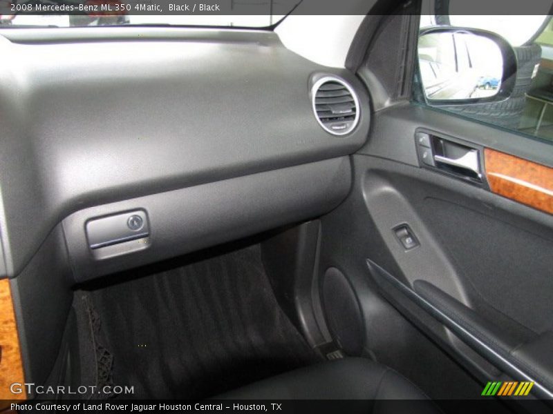 Black / Black 2008 Mercedes-Benz ML 350 4Matic